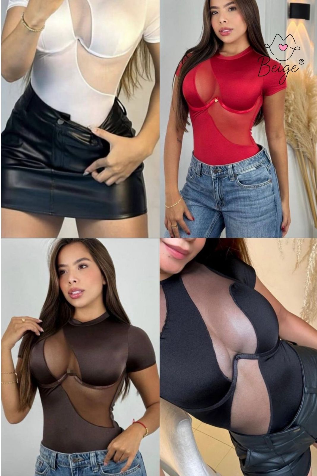BODY ZOE MANGA CORTA - Image 6